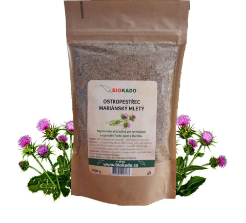 Ostropest plamisty 200g (Silybum marianum (L.)